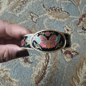Vintage Colorful Butterfly Bracelet
